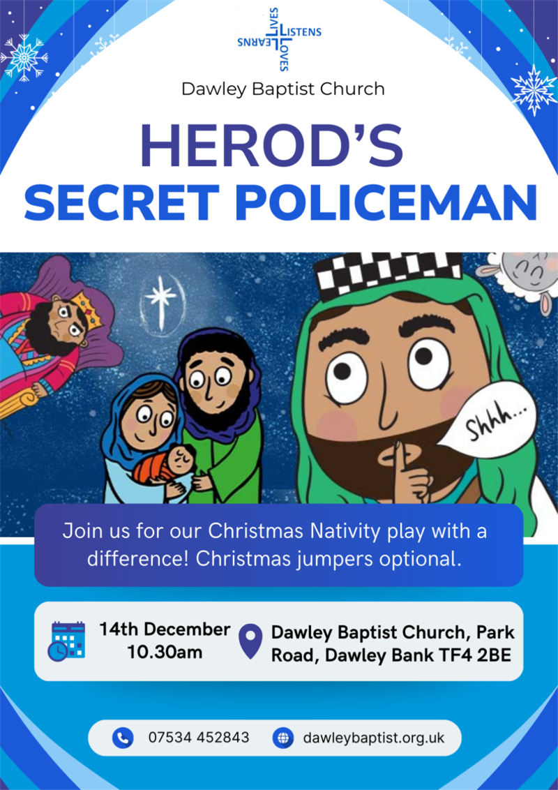 DBC Event poster - Nativity (1