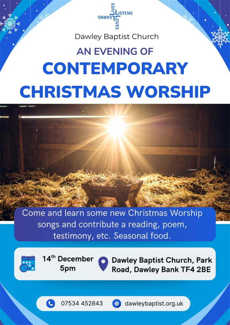 DBC Event poster - Evening of 