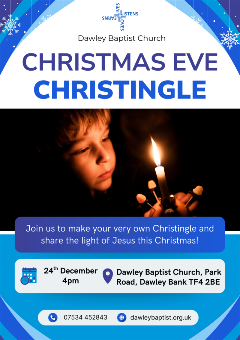 DBC Event poster - Christingle