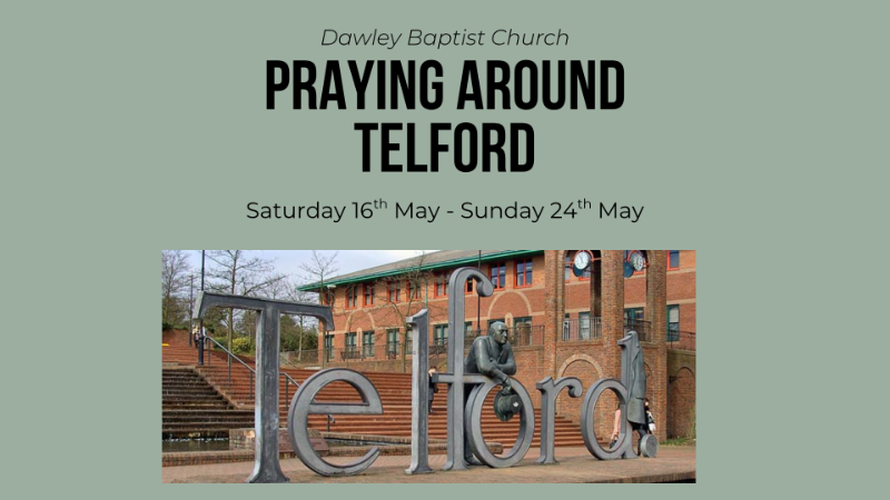 Praying around Telford May 202